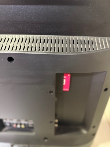 REGZA 43M520X 液晶テレビ シルバーのスタンドリモコン付き