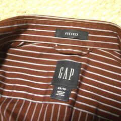  ◆gap ギャップ 長袖シャツ メンズ 中古品 XSの画像