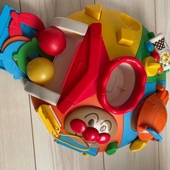 アンパンマン、積み木、レジスター3点セットの画像