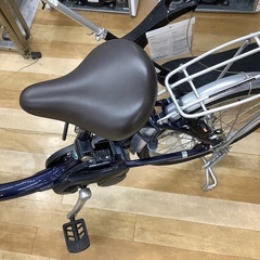 【トレファク　ラパーク岸和田店】電動アシスト自転車　Panasonic 20インチ　BE-FL031G226G60388 ネイビーの画像