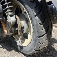 【商談中】希少 美品 実働 BT新品 バリ溝 ヤマハ SA54J ビーノデラックス 4スト 原付 バイク スクーターの画像