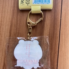 新品未使用 サンエックス まいにちはむちま アクリルキーホルダーの画像