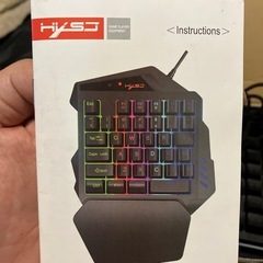 ストリーミングリボンコンバータ片手キーボード　マウス　マウスパッドのセットです　未使用ですの画像