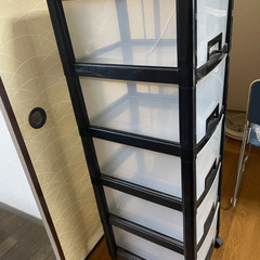 【本日中無料！！】カラーボックス 5段の画像