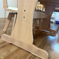 ダイニングテーブルセット　椅子2脚の画像