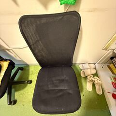 【6脚セット】ブルークッションチェア4脚＋回転チェア2脚｜お得なまとめ売り！の画像