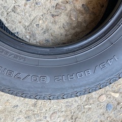 145/80R12 2本 2024年製の画像