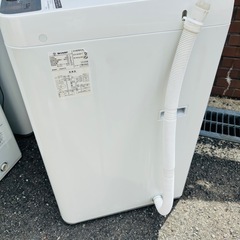 直接引き取り大歓迎‼️その場合は3,000円引き⭐︎大阪府下又は近郊は配送設置込み🉑SHARP 5.5kg 全自動洗濯機 ES-GE5B-T 2018年製/YMJ074-30の画像