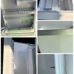 【引取大歓迎】アクア272L3ドア冷凍冷蔵庫の画像