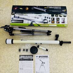エデュサイエンス 60mm 屈折式天体望遠鏡 216倍 (天頂ミラーなし)の画像