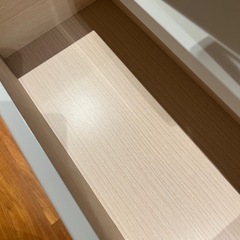 【大川家具】ランドリー収納 完成品 国産 幅60cm 薄型 ハイタイプ 収納 隙間収納 ランドリーラック ストッパー付き引き出し オープン棚板 耐震ダボ チェスの画像