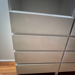 【大川家具】ランドリー収納 完成品 国産 幅60cm 薄型 ハイタイプ 収納 隙間収納 ランドリーラック ストッパー付き引き出し オープン棚板 耐震ダボ チェスの画像