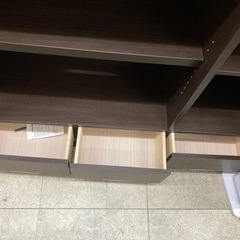 本棚　コークⅡ 110 オープンフリーラック（DBR）  リサイクルショップ宮崎屋　佐土原店　25.10.10Fの画像