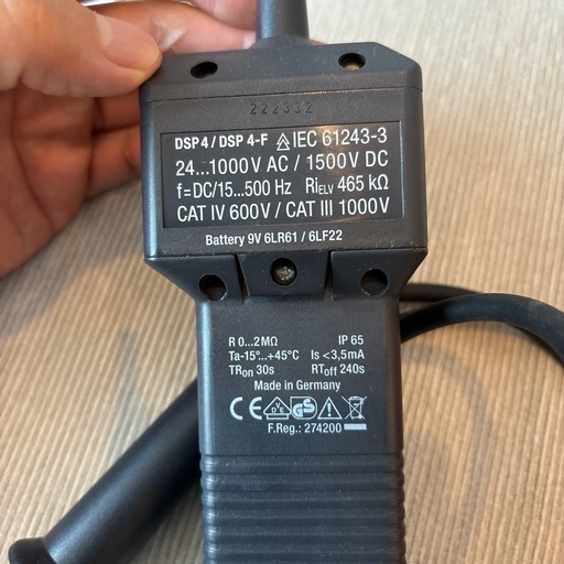 Tietzsch DSP-4 電圧テスター & Socket see SP200