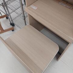 【ドリーム尾浜店】スリムライディングデスク　パモウナ　NA　※使用感あり　高さ(H)173×幅 (W)59.5×奥行(D)43.5(cm)の画像