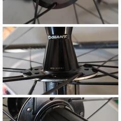 【中古保管品】Giant pr2 ホイールセット 前後セット etrto 622×17cの画像