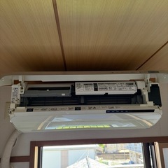 パナソニック　200V 4K ルームエアコンCS-XS405C2-W 2015年製の画像