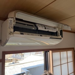 パナソニック　200V 4K ルームエアコンCS-XS405C2-W 2015年製の画像