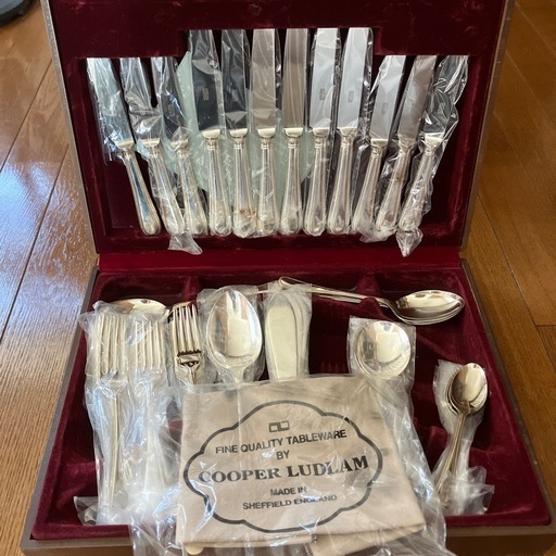 LATHAM & OWEN  イギリス  シルバー  カトラリーセット  アンティーク