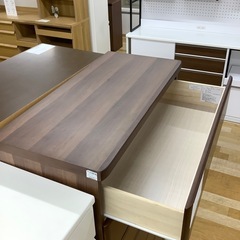 【トレファク　ラパーク岸和田店】ハイチェスト　ブラウン　の画像