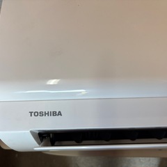 東芝エアコン　6畳　RAS- J221M (W) 2023年製の画像