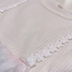 100サイズ  半袖フリルワンピースの画像