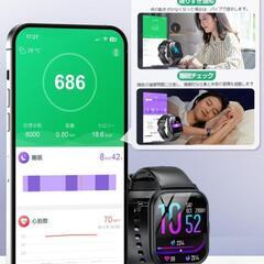 スマートウォッチブラックの画像