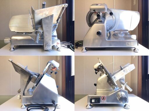 【簡易動作確認済/使用1回の美品】 CHIBA/千葉工業所　フードスライサー/ミートスライサー　EN-250　2022年製　137,390円　W48×D41×H36㎝