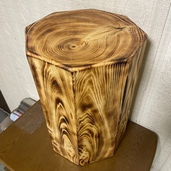 モミの木、八角形スタンドの画像