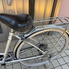 26インチ　　あさひ　ギヤ付きオートライト自転車の画像