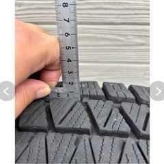 デイトナ　215/70r16 スタッドレスタイヤホイールセット　デリカ　ブリジストンの画像