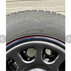 デイトナ　215/70r16 スタッドレスタイヤホイールセット　デリカ　ブリジストンの画像