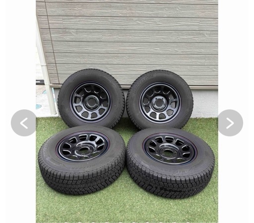 デイトナ　215/70r16 スタッドレスタイヤホイールセット　デリカ　ブリジストン