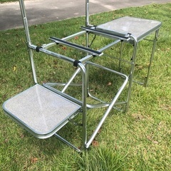 THESPORTS AUTHORITY  キッチンテーブル　BBQスタンド　キャンプ用品　アウトドアの画像