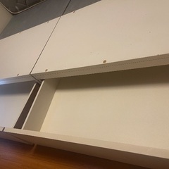マットレス付きシングルベットの画像