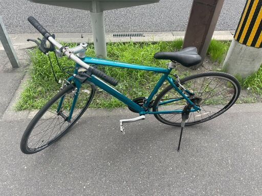 自転車　No.383　プレシジョン スポーツ　サイクルベースあさひ　ピーコックブルー　【リサイクルショップどりーむ荒田店】