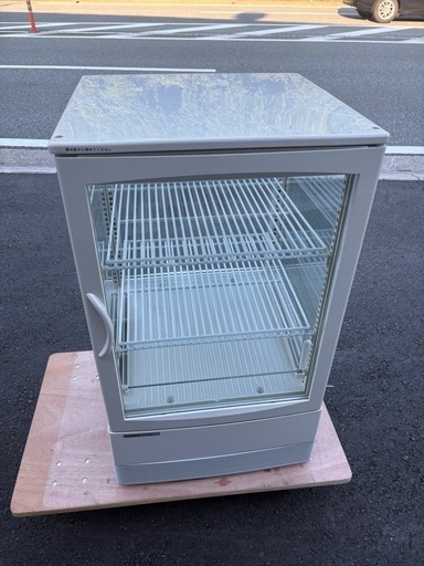 ■③中古品 パナソニック四面ガラス式ショーケース SMR-CZ65F 2021年 卓上冷蔵ショーケース 動作問題なし■