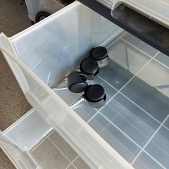 中古　収納引き出し　３段　の画像