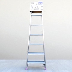 ★八5906《未使用品》アルインコ　はしご兼用脚立　MR-210WD   折りたたんだ状態で約210㎝   はしごの長さ422㎝  最大使用質量100kgの画像