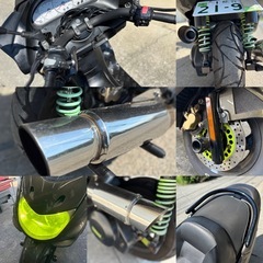 ⭐️自賠責2年半付❗️マジェスティC.色々カスタム仕様⭐️プラグなど新品交換で快調⭐️250ccビッグスクーター⭐️の画像