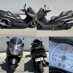 ⭐️自賠責2年半付❗️マジェスティC.色々カスタム仕様⭐️プラグなど新品交換で快調⭐️250ccビッグスクーター⭐️の画像