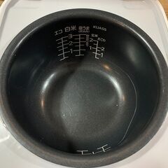 TIGER タイガー IH炊飯ジャー JKU-A551 ホワイト 17年製 しゃもじ付きの画像