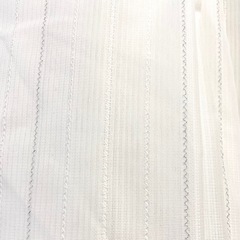 【新品未使用】おしゃれ◇レースカーテン◇ストライプの画像