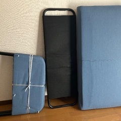 IKEAのソファ無料でお譲りしますの画像