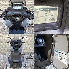 【普通免許仕様もOK】トリシティ155SG37Jブルーグレー 走行1.8万km弱 ドラレコ★TRIX★の画像