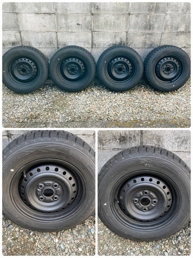 ★165/65r13 ダンロップウィンターMAX★スタッドレスタイヤ★アトレーワゴン使用★