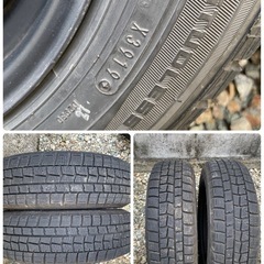 ★165/65r13 ダンロップウィンターMAX★スタッドレスタイヤ★アトレーワゴン使用★の画像