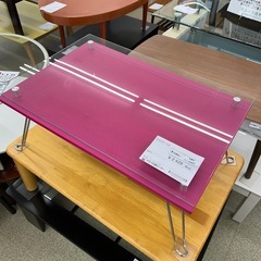 リユースのサカイ東金店 ガラステーブル ※傷あり TJ13443の画像