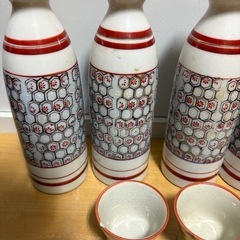 GYP0720 徳利　お猪口　ぐい呑み　酒器　まとめ売り　昭和レトロ の画像