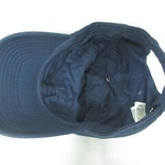 ( M-683 )NIKE ナイキ キャップ 帽子 ブルー 青 頭囲調節可能 中古の画像